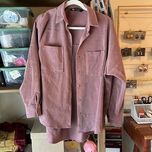 Zara pinky maybe shacket